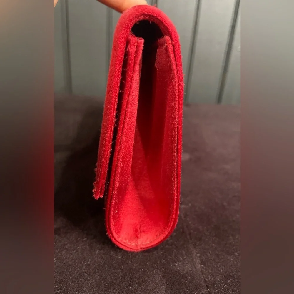 Fernanda Niven Red Chic Clutch